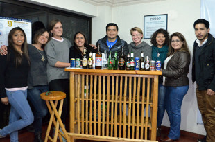 Beer tasting party at INESAD, June 2016